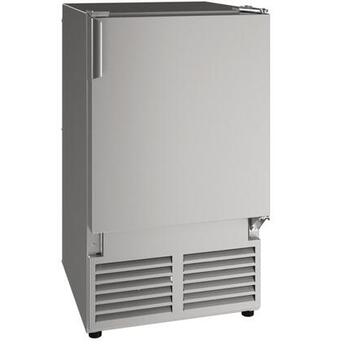U-Line UMCR014SS01A Marine Series 14 Inch Freestanding and Built-In Ice Maker
